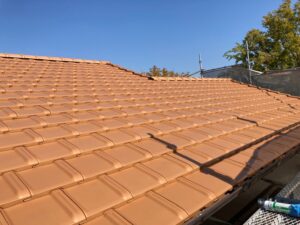 屋根の葺き替え工事　⑦施工完了２
